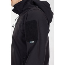 AKN 01 Softshell Taktik Mont - Siyah