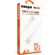 Onopo Android Xiaomi Ve Samsung Uyumlu Type-c Usb Hızlı Şarj Ve Data Kablosu 3.0a / 1mt - D7