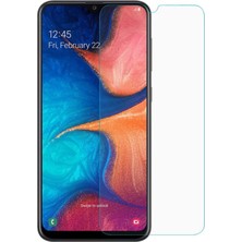 Samsung Galaxy A20 Kırılmaz Cam Şeffaf 0.3mm Kılıf Dostu Temperli Ekran Koruyucu