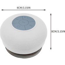 Uconex Vakumlu Su Geçirmez Bluetoothlu Mini Duş Hoparlörü