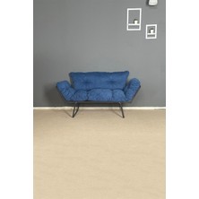 Hmplast Monero Yatak Ikili Kanepe Mekanizmalı Kollarıyla Açılan Yataklı Koltuk Rahat & Şık Tasarım