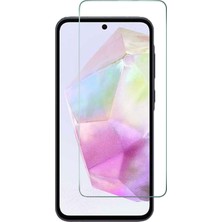 Samsung Galaxy A35 Kırılmaz Cam Şeffaf 0.3mm Kılıf Dostu Temperli Ekran Koruyucu