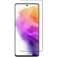 Samsung Galaxy A73 Kırılmaz Cam Şeffaf 0.3mm Kılıf Dostu Temperli Ekran Koruyucu
