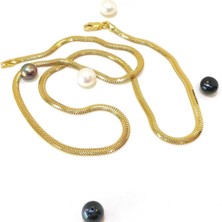 Altın Ofisi 3mm 50cm Balık Sırtı Zincir Kolye 14 Ayar Altın HD VİDEOLU