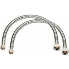 Tudor Flex Bağlantı Hortumu Çelik 40CM 3/8 Fl-3/8m-40 cm 2 Li