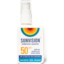 Sunvision Kuru ve Hassas Cilt Güneş Kremi 50ML