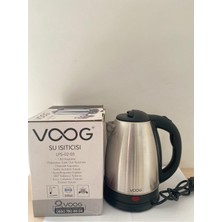 Voog Resmi Distribütör Garantili LPS0205 Çelik Su Isıtıcı Kettle 1 - 2 L 2 Yıl Metal F 220 - 240 V 50 Hz