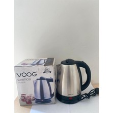 Voog Resmi Distribütör Garantili LPS0205 Çelik Su Isıtıcı Kettle 1 - 2 L 2 Yıl Metal F 220 - 240 V 50 Hz