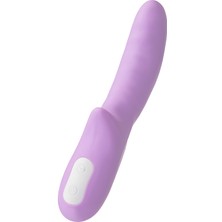 Cupidon Cupide 10 Titreşimli 360° Dönüş Modlu Şarjlı G-Spot Teknolojik Silikon Mor Vibratör 20.7 cm