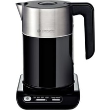 Bosch Plastik TWK8613 Styline Serisi 1.5 L Gizli Rezistanslı Su Isıtıcı Siyah 1 - 2 L Ithalatçı Garantili
