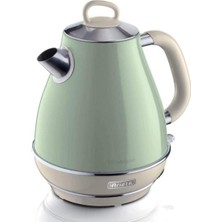 Ariete 1 - 2 L Vintage 1.7 Litre Kettle Yeşil Metal Yeşil 2 Yıl F 2000 W ve Altı Yok Resmi Distribütör Gar
