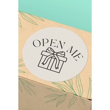 Xox Shops Thank You Sticker Open Me Yazılı Paketleme Ambalaj Kargo Etiketi - 90 Adet - ST2300