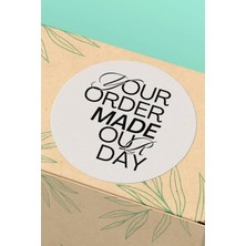 Xox Shops Thank You Sticker Teşekkürler Etiketi Paketleme Ambalaj Kargo Etiketi - 90 Adet - ST2187