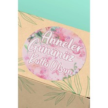 Xox Shops Thank You Sticker Anneler Gününüz Kutlu Olsun Paketleme Etiketi - 90 Adet - ST2368