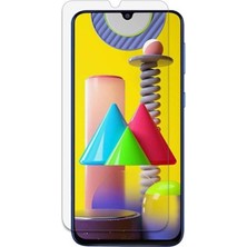 Samsung Galaxy M31 Kırılmaz Cam Şeffaf 0.3mm Kılıf Dostu Temperli Ekran Koruyucu