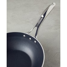 Horeca Alüminyum Wok Tava 26 cm Siyah