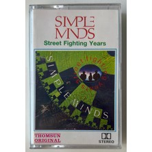 Thomson Simple Minds Street Fighting Years Kaset (Dönem Thomsun Baskı Kaset)