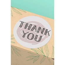 Xox Shops Thank You Sticker Teşekkürler  Etiketi Ürün  Paket Etiketi - 90 Adet - ST2088
