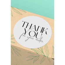 Xox Shops Thank You Sticker Teşekkürler Etiketi    Etiketi - 90 Adet - ST2188