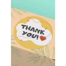 Xox Shops Thank You Sticker Teşekkürler Etiketi   Ürün  Etiketi - 90 Adet - ST2202