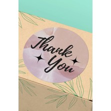 Xox Shops Thank You Sticker Teşekkürler Etiketi   Etiketi Kuşe - 90 Adet - ST2120