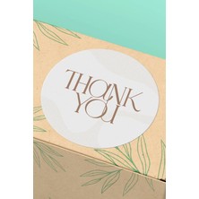 Xox Shops Thank You Sticker Teşekkürler Etiketi    Etiketi - 90 Adet - ST2205