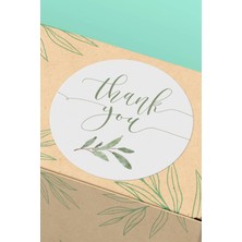 Xox Shops Thank You Sticker Teşekkürler Etiketi    Etiketi - Kuşe 90 Adet - ST2146