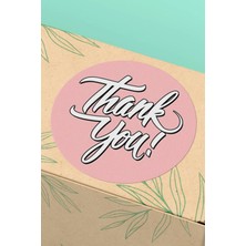 Xox Shops Thank You Sticker Teşekkürler Etiketi    Etiketi - Kuşe 90 Adet - ST2160
