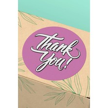 Xox Shops Thank You Sticker Teşekkürler Etiketi  Ürün   Etiketi - 90 Adet - ST2165