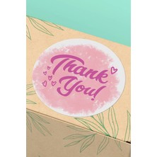 Xox Shops Thank You Sticker Teşekkürler Etiketi    Etiketi Kuşe - 90 Adet - ST2208