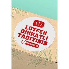 Xox Shops Lütfen Dikkatli Taşıyınız    Etiketi Sticker - 90 Adet - ST2272