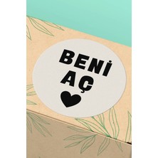Xox Shops Thank You Sticker Beni Aç Yazılı    Etiketi - 90 Adet - ST2313