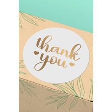 Xox Shops Thank You Sticker Teşekkürler Etiketi    Etiketi - 90 Adet - ST2279