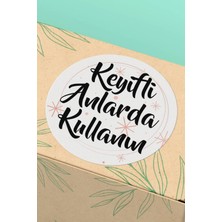 Xox Shops Thank You Sticker Teşekkürler Keyifli Anlarda Kullanın Yazılı  Etiketi - 90 Adet - ST2373