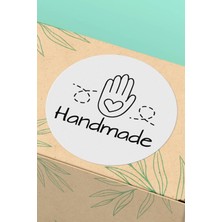Xox Shops Thank You Sticker Teşekkürler Etiketi Hand Made   Etiketi - 90 Adet - ST2376