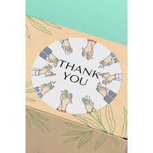 Xox Shops Thank You Sticker Teşekkürler Etiketi  Ürün  Etiketi - 90 Adet - ST2334