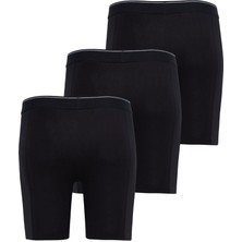BLACKSPADE 9683 ERKEK TENDER COTTON  3 LÜ SİYAH BOXER