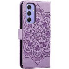 Zunhai Samsung Galaxy A55 5g Için Mandala Pu Kılıf (Yurt Dışından)