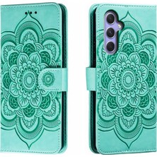 Zunhai Samsung Galaxy A55 Için Mandala Pu Kılıf (Yurt Dışından)