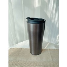 Retrobird Outdoor Kamp Paslanmaz 400 ml Çelik Termos Antrasit