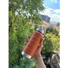 Retrobird Outdoor Kamp Paslanmaz Çelik Hardal Termos 400 ml Hardal