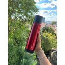 Retrobird Outdoor Kamp Paslanmaz Çelik Termos 500 ml Kırmızı