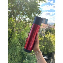 Retrobird Outdoor Kamp Paslanmaz Çelik Termos 500 ml Kırmızı