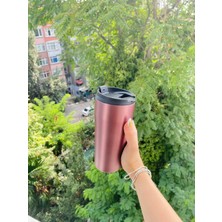 Retrobird Outdoor Kamp Paslanmaz 400 ml Çelik Termos Kırmızı