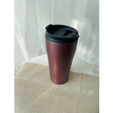 Retrobird Outdoor Kamp Paslanmaz 400 ml Çelik Termos Kırmızı