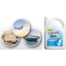 B-Fresh Blue Karavan Tuvalet Kimyasalı Portatif Tuvalet Kimyasalı 4 Adet Set