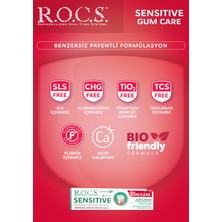 Rocs Sensitive Artı Diş Eti Bakımı Klorofilli Diş Macunu – 94 gr