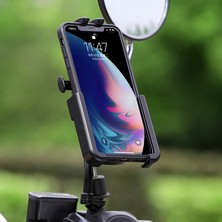 Unbrand West Bisiklet Mtb Bisiklet Cep Telefonu Tutucu Bisiklet Dikiz Aynası Montaj Telefon Stand Braketi (Yurt Dışından)