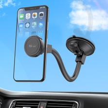 Unbrand Shunweı SD-1119N Araba Vantuz Dağı Esnek Kol Manyetik Emme Telefon Tutucu 360 Derece Top Kafa ile (Yurt Dışından)