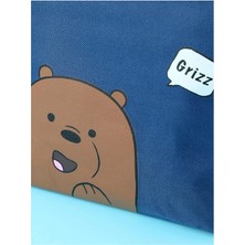 Miniso We Bare Bears Lisanslı Klasik Yiyecek Çantası Boz Ayı